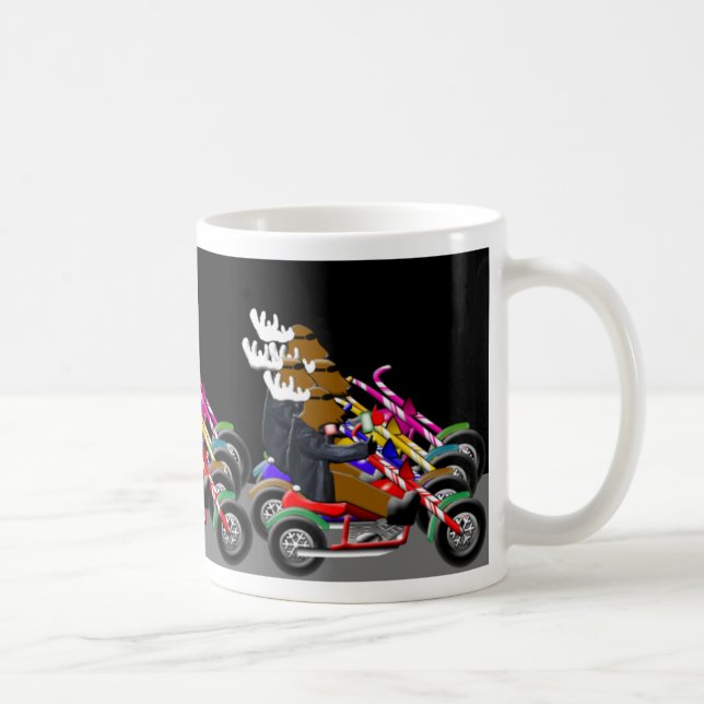 Taza lista del navidad del reno (Derecha)
