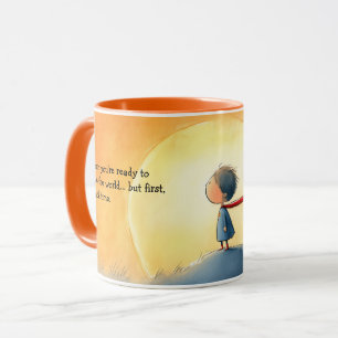 Taza Listo para salvar el mundo