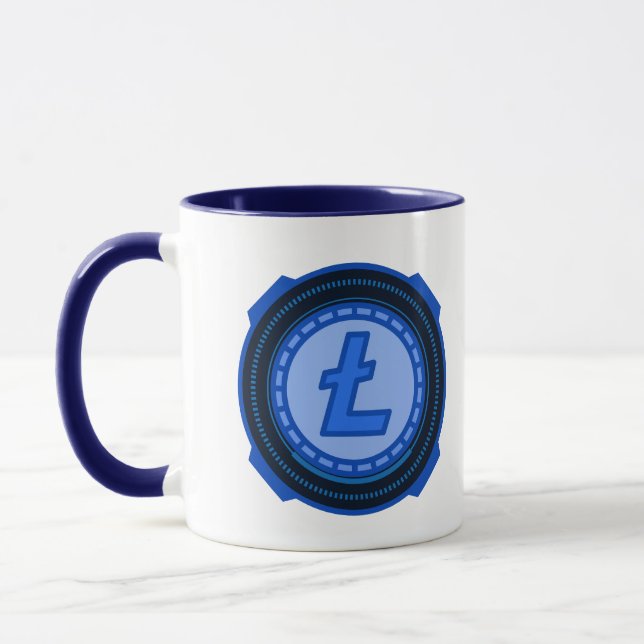 TAZA LITECOIN DE CRIPTOCURRENCIA (Izquierda)