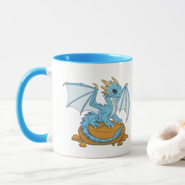 Taza Little Blue Dragon
