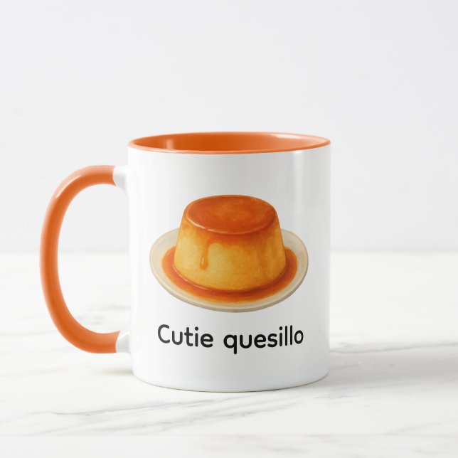 Taza Little Cutie quesillo Autumn deja Baby Shower (Izquierda)