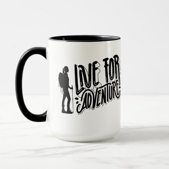 Taza Live For Adventure (Izquierda)