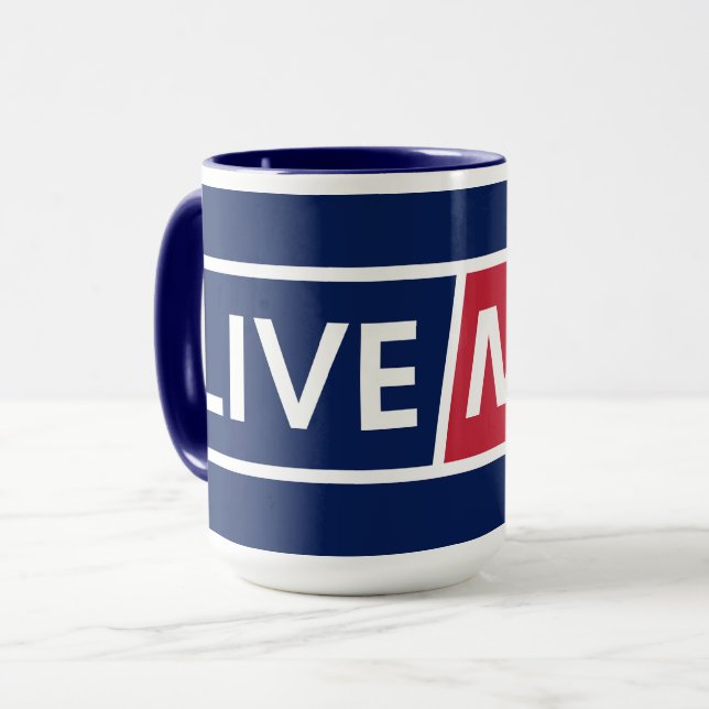 Taza LIVE MAD Urban Statement Mug (Anverso izquierdo)