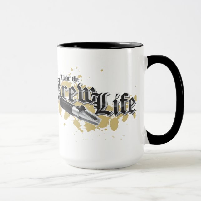 Taza Livin la vida del Brew (Derecha)