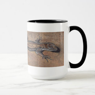 Taza "Lizard on Sand" Realista Mug