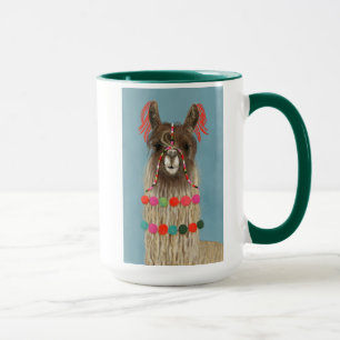 Taza Llama adorada - Brown