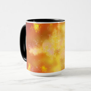 Taza Llama del cielo nocturno
