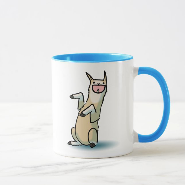 Taza Llama feliz (Derecha)