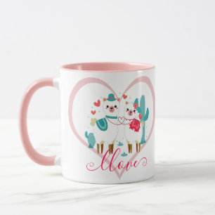Taza Llama Llove
