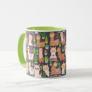 Taza Llamas