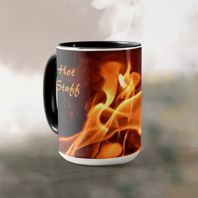 Taza Llamas de fuego desconcertantes (Subido por el creador)
