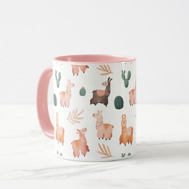 Taza Llamas Mug (Anverso izquierdo)