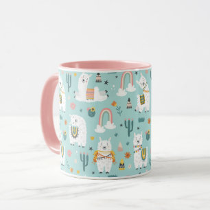 Taza Llamas Mug