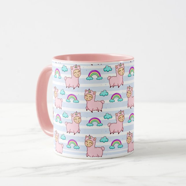 Taza Llamas Mug (Anverso izquierdo)