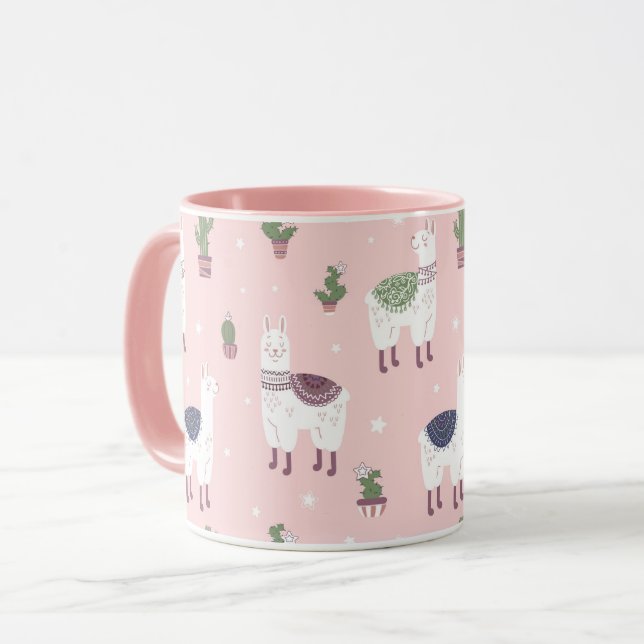 Taza Llamas Mug (Anverso izquierdo)