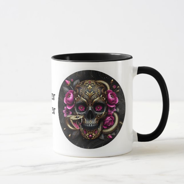 TAZA LLAVE CON EL PERSONALIZADO DE SNAKE MUG. (Derecha)