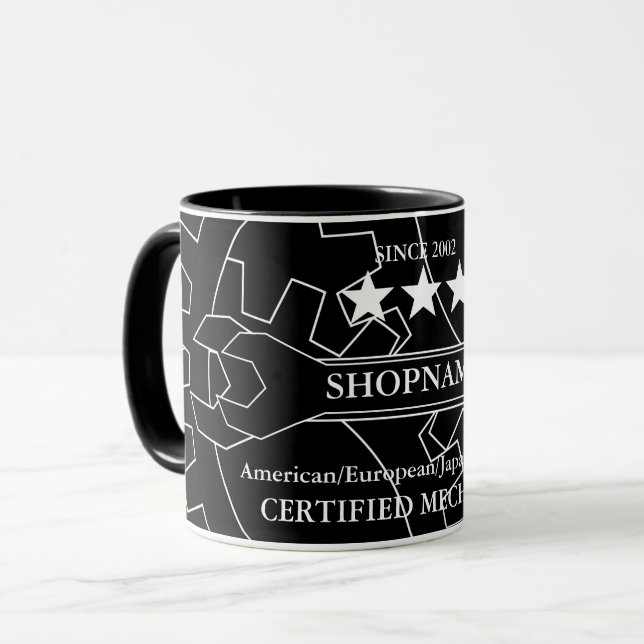 Taza Llave doble mecánica (Anverso izquierdo)