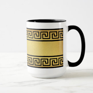 Taza Llave griega y oro