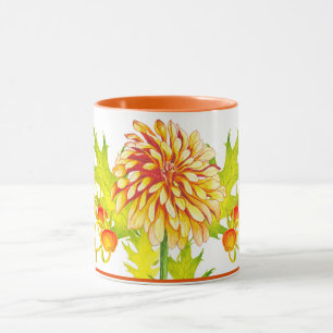 Taza Llegada de otoño a un blog en coma