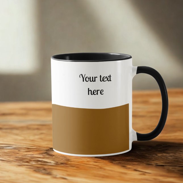 Taza "Lleno de eso" Mug- Medio asado - Añade tu propio  (Subido por el creador)