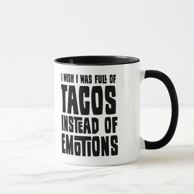 Taza Lleno de tacos (Derecha)