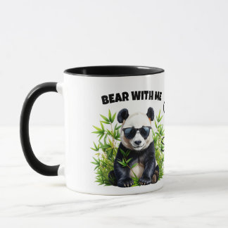 Taza Llévatelo conmigo Panda Gafas de Sol Chiste – ELGI