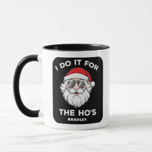 Taza Lo Hago Por Las Chicas Santa Personalizado Navidad