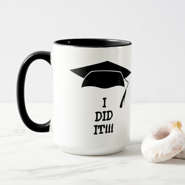 TAZA LO HICE MUG (Con donut)