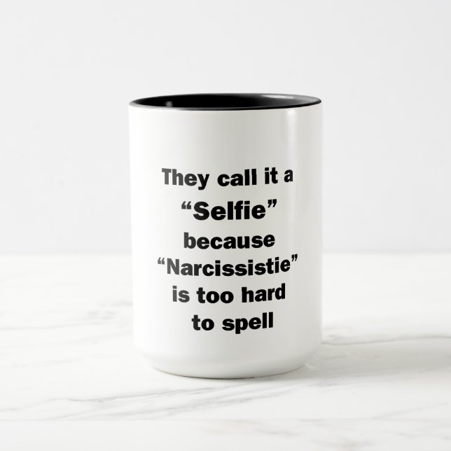 Taza Lo Llaman Selfie (Centro)