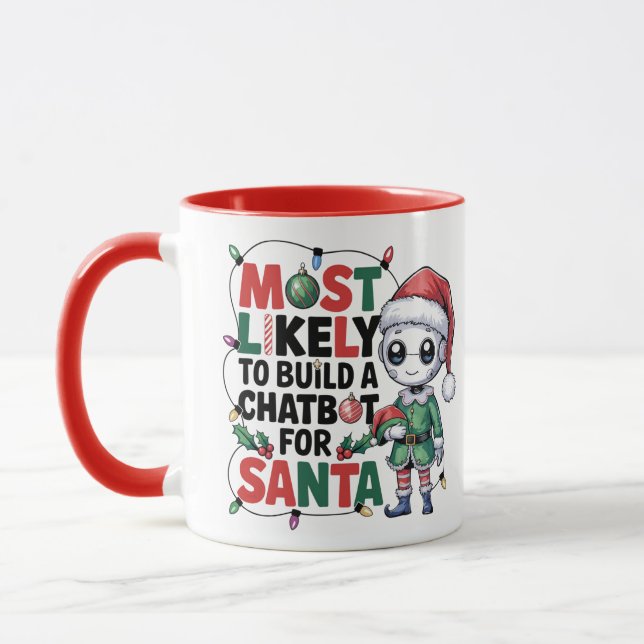 Taza Lo más probable es que construya un chatbot para S (Izquierda)