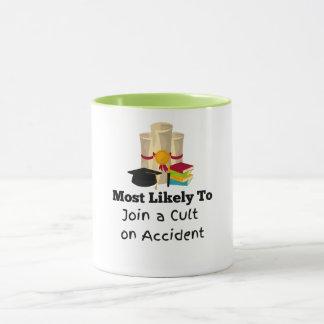 Taza Lo más probable es que se una a un regalo de gradu