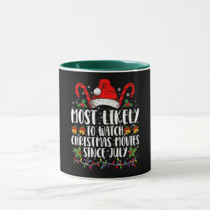 Taza Lo Más Probable Es Ver Películas De Navidad Desde