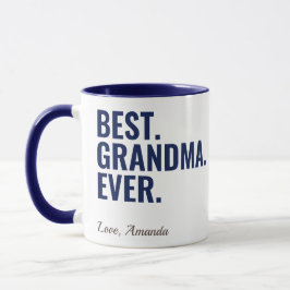 Taza Lo mejor. Abuela. Nunca. Mug fotográfico del Día d