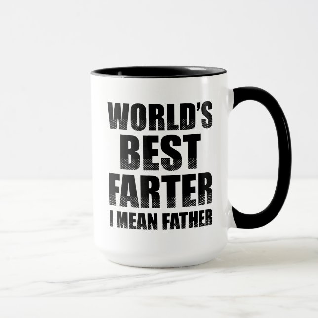 Taza Lo mejor del mundo, quiero decir padre (Derecha)