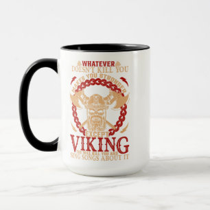 Taza Lo que no te mata te hace más fuerte -
