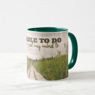 Taza Lo que sea que me ponga en la mente