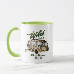 Taza Lo Salvaje Está Llamando Y Tengo Que Ir De Camping