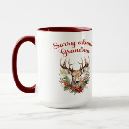 Taza Lo siento por la abuela Mug