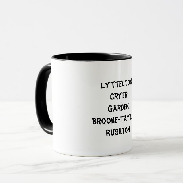 Taza ¡Lo siento que no tengo una pista! (Anverso izquierdo)