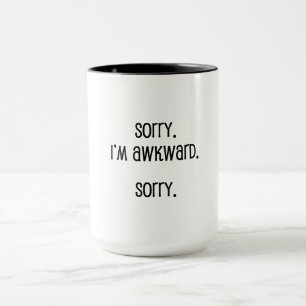 Taza Lo siento, soy torpe