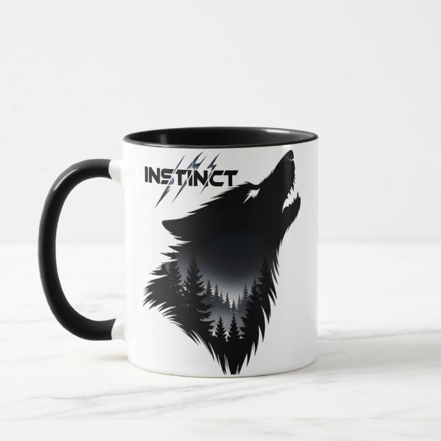 Taza lobo alfa Gráfico (Izquierda)