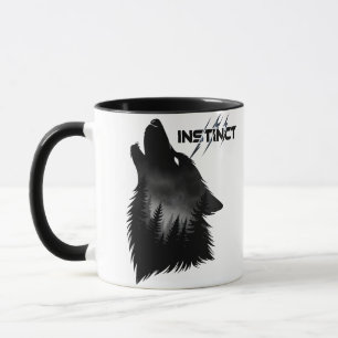 Taza lobo alfa Gráfico