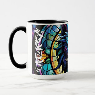 Taza Lobo de cristal contenido