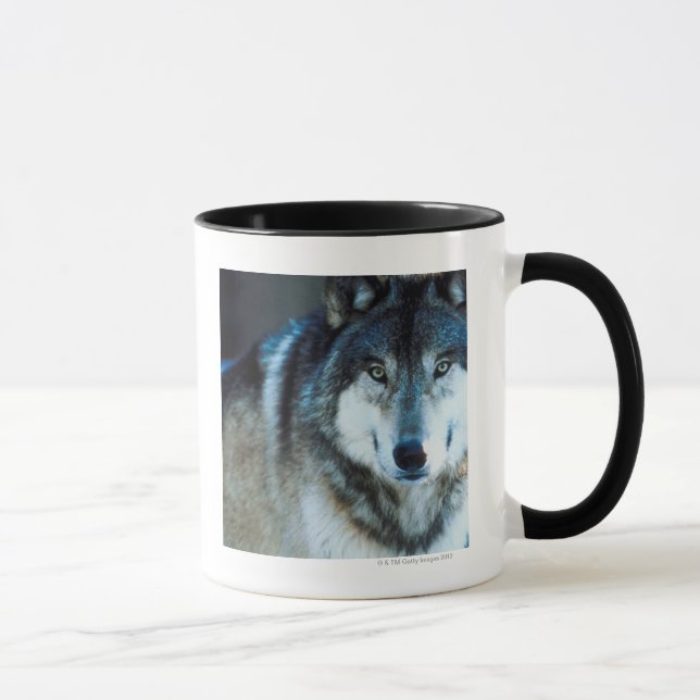 Taza Lobo de madera (Derecha)