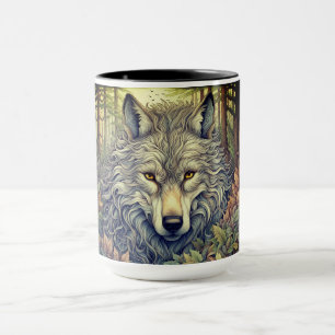 Taza Lobo Gris