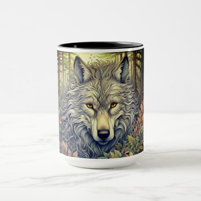 Taza Lobo Gris  (Centro)
