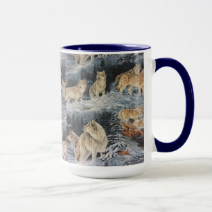 Taza Lobos del invierno