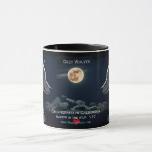 Taza Lobos grises en peligro en California ----------