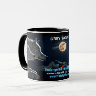 Taza Lobos grises en peligro en California 4/19 -------