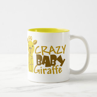 Taza loca de la jirafa del bebé